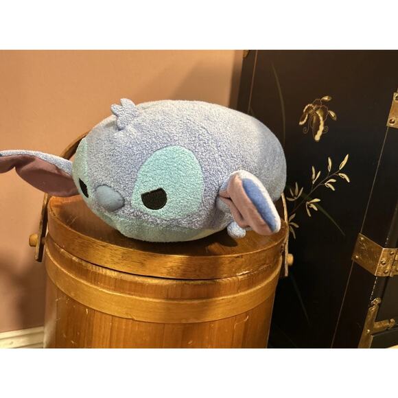 Disney Store Stitch Tsum Tsum Plush 12" Stackable Stuffed Animal Mochi Soft - Picture 2 of 9